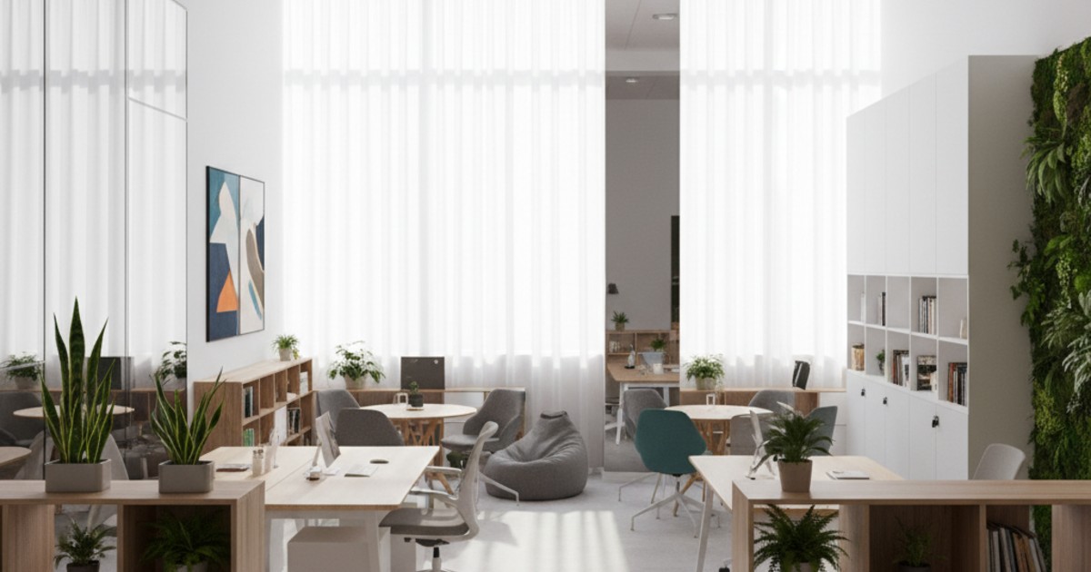 Lời khuyên để tối ưu hóa không gian văn phòng 110m2