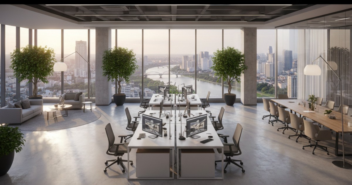 Lợi Thế Khi Lựa Chọn Văn Phòng 300m2 Tại Serepok Office