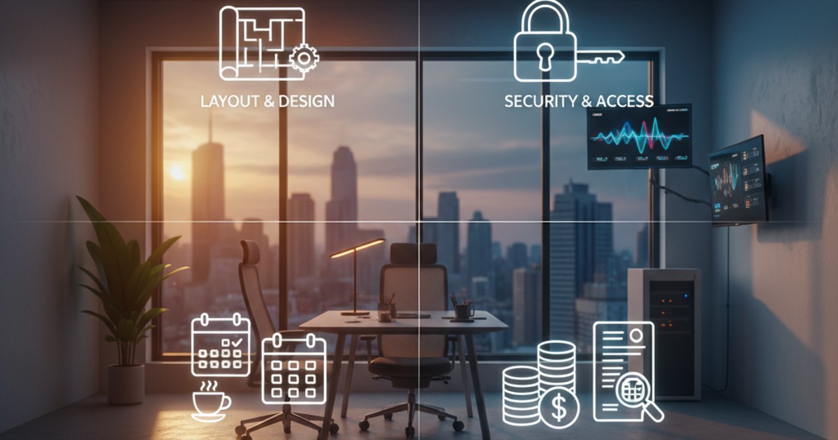 Những yếu tố cần xem xét khi thuê văn phòng 35m2