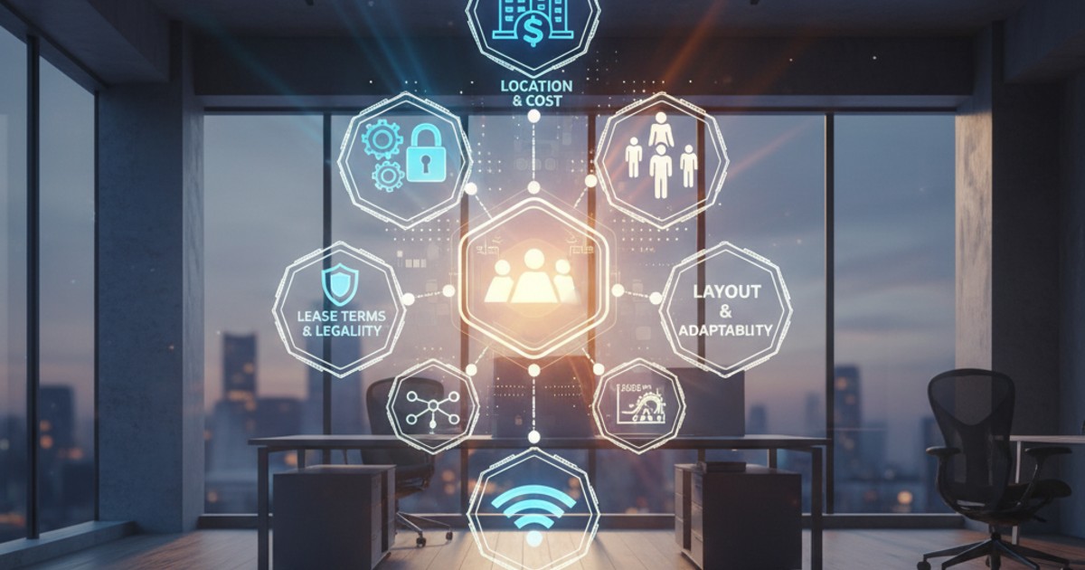 Các yếu tố quan trọng khi tìm thuê văn phòng 45m2