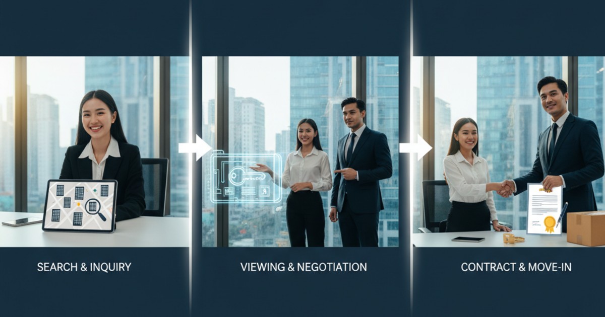 Quy trình thuê văn phòng tại Serepok Office đơn giản hiệu quả