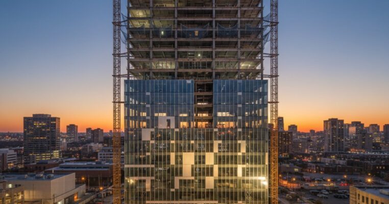 chi phí xây dựng tòa nhà văn phòng