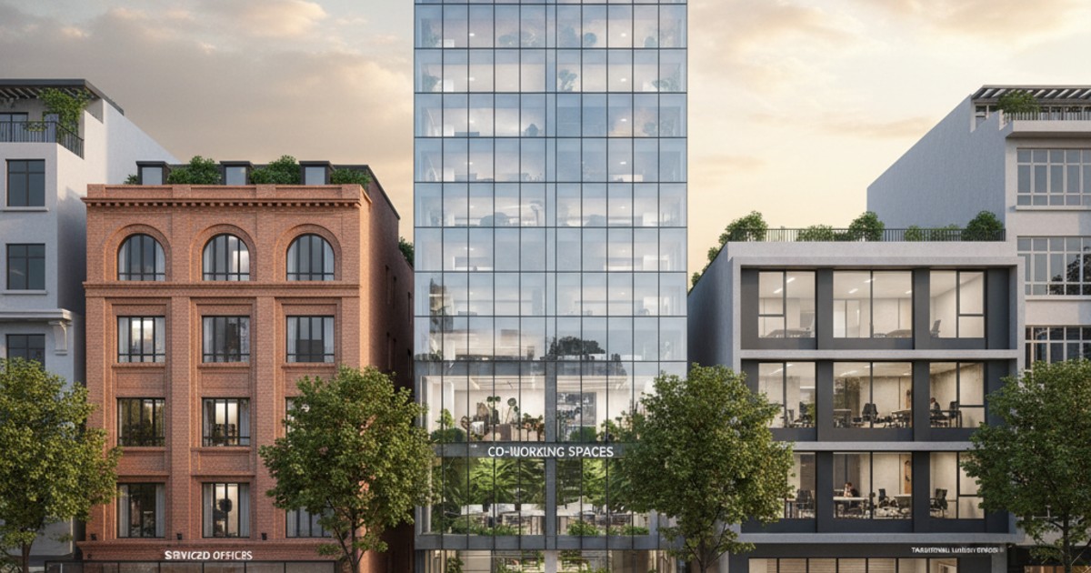 Các loại hình cho thuê văn phòng Nguyễn Xiển phổ biến