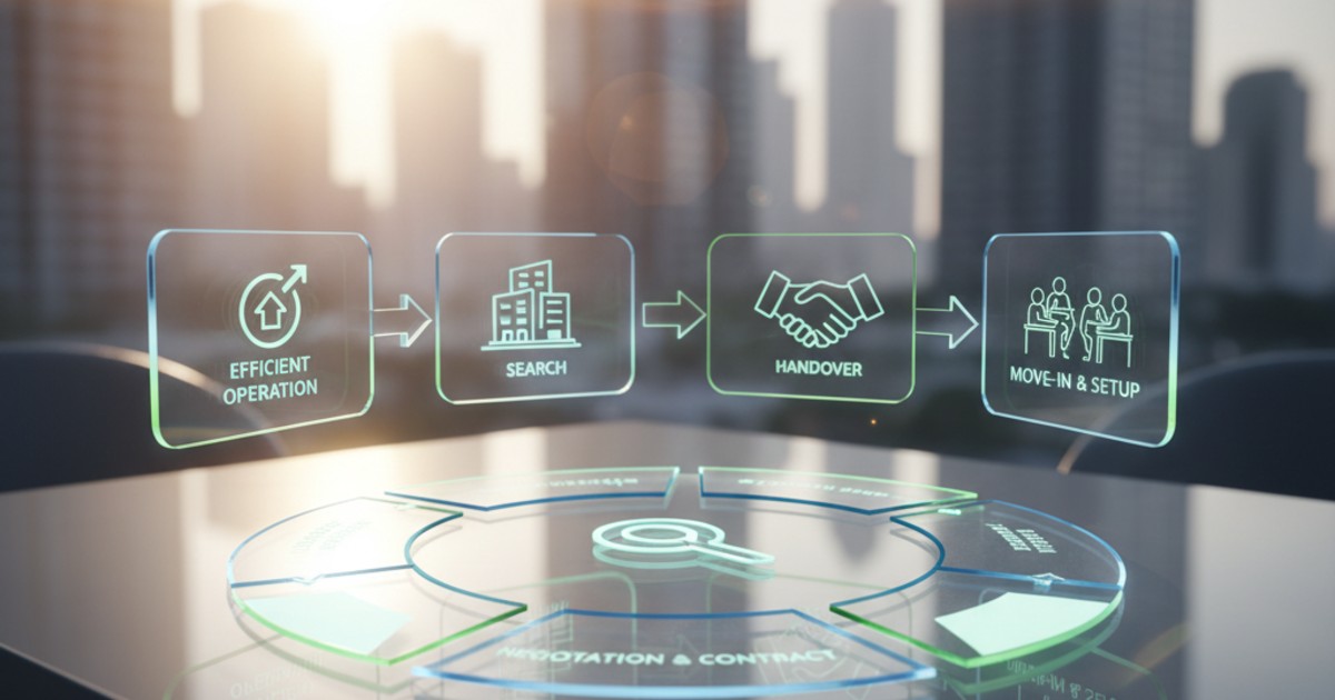 Quy trình thuê văn phòng tại khu vực Nguyễn Chí Thanh hiệu quả