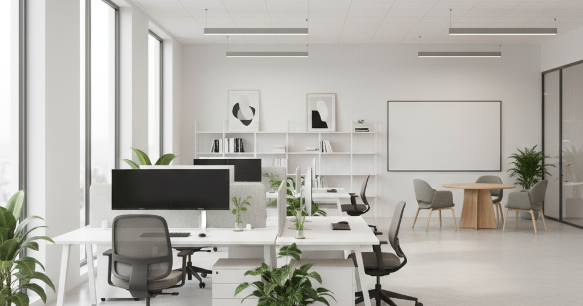 nguyên tắc bố trí văn phòng làm việc