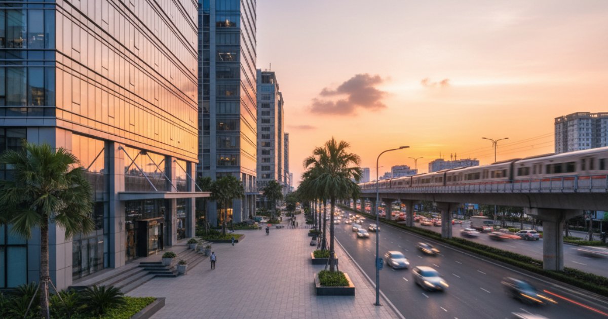 thuê văn phòng đường Phạm Hùng