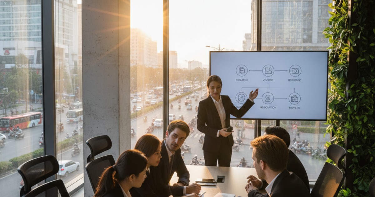 Quy trình thuê văn phòng Lê Đức Thọ hiệu quả