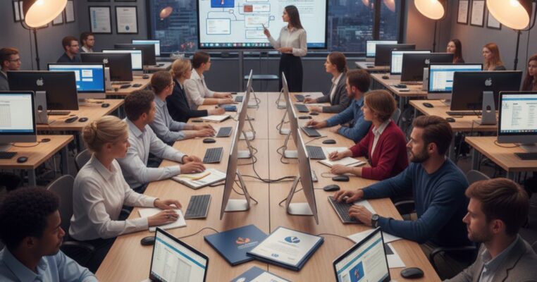 Quy trình đào tạo và chứng chỉ tại các trung tâm tin học văn phòng