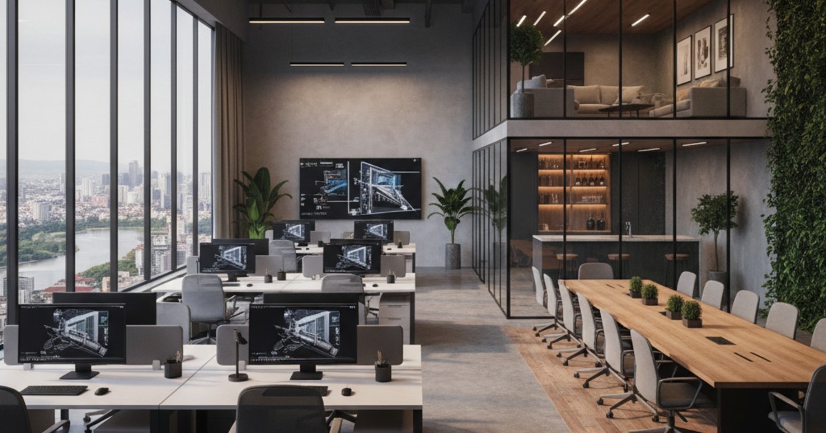 Thuê văn phòng 400m2 tại Serepok Office có gì khác biệt