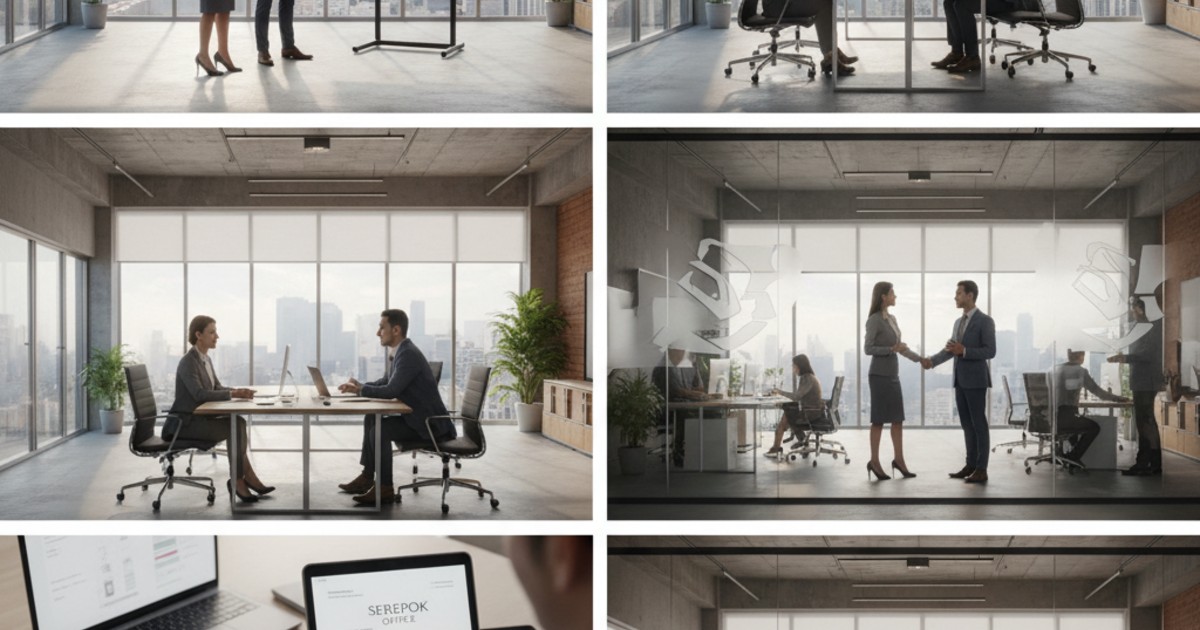 Quy trình cho thuê văn phòng 350m2 tại Serepok Office