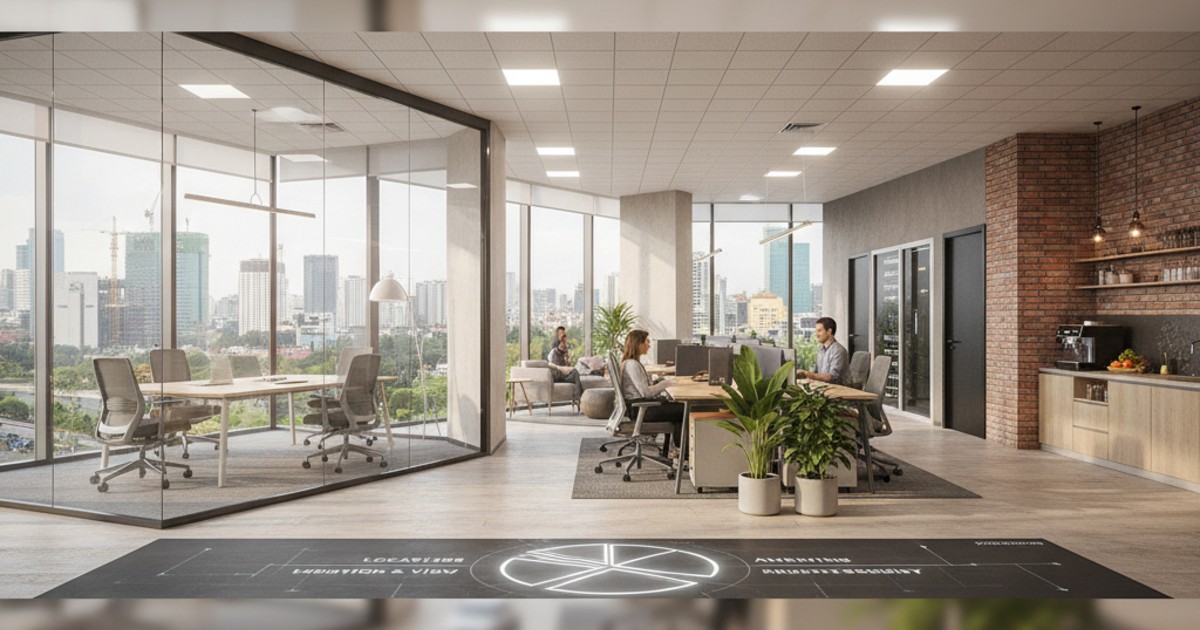 Tiêu chí chọn văn phòng cho thuê Võ Chí Công phù hợp