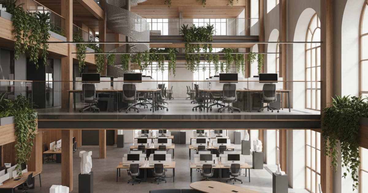 Thiết kế kiến trúc và không gian làm việc