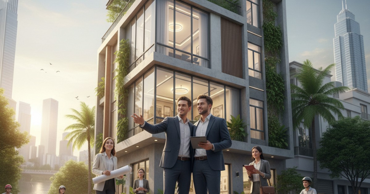 nhà phố kết hợp văn phòng cho thuê TP.HCM