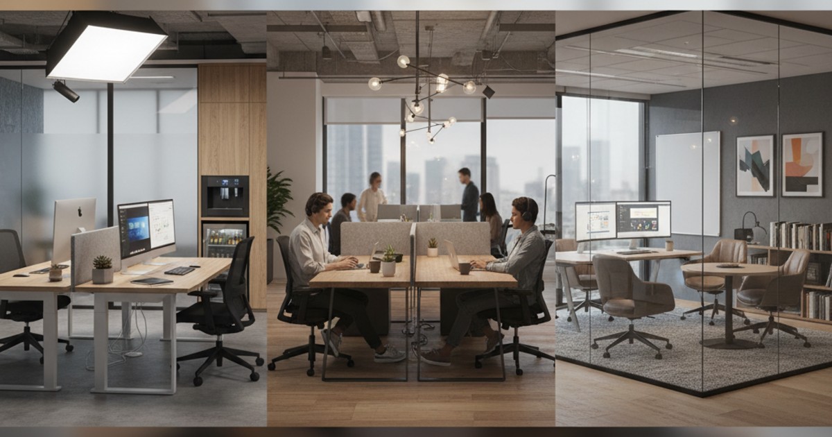 Các Loại Hình Văn Phòng Phù Hợp Khi Thuê Văn Phòng 2 Người