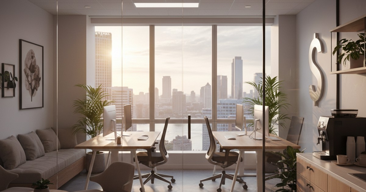 Lợi Ích Khi Chọn Serepok Office Để Thuê Văn Phòng 2 Người