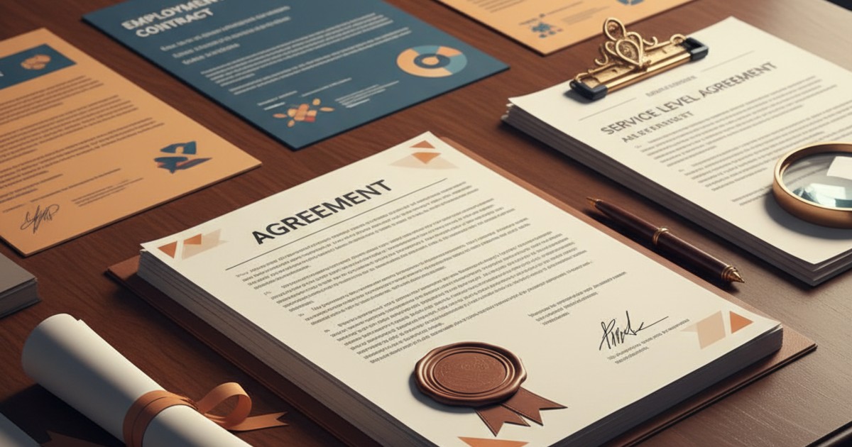 Các loại hợp đồng và điều khoản quan trọng