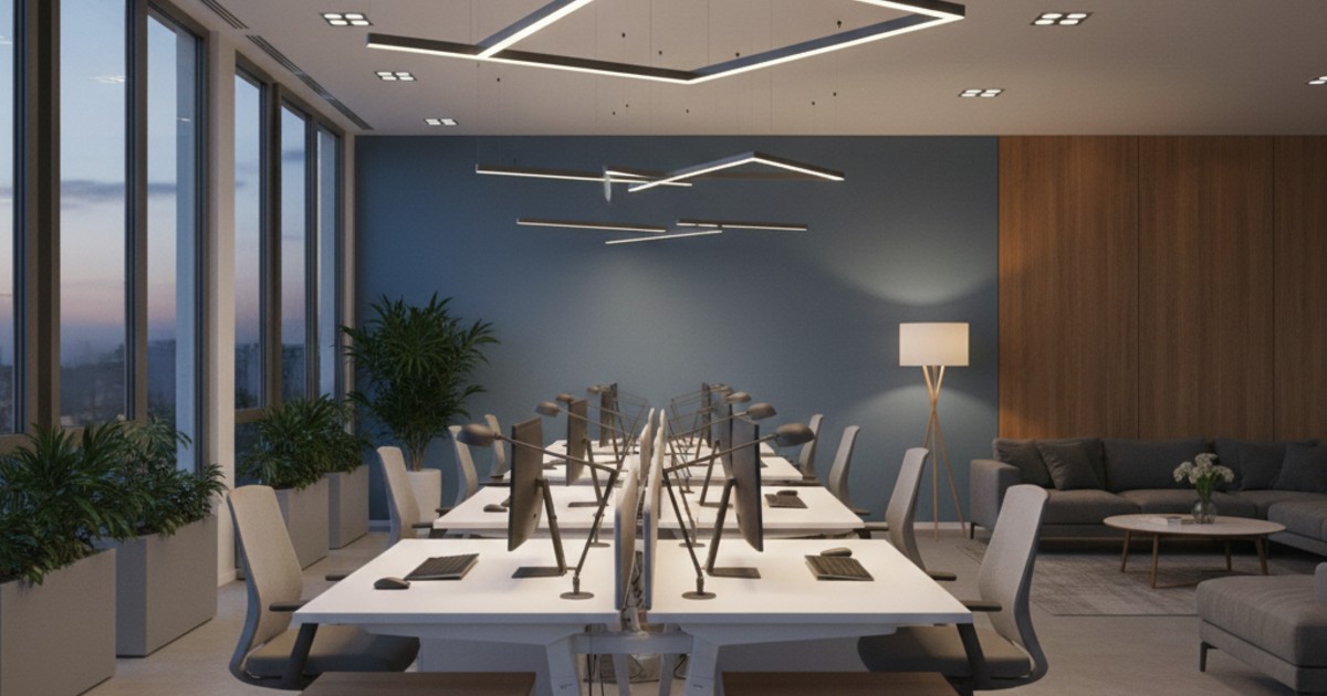 Tiêu Chuẩn Thiết Kế Nội Thất Và Ánh Sáng Văn Phòng