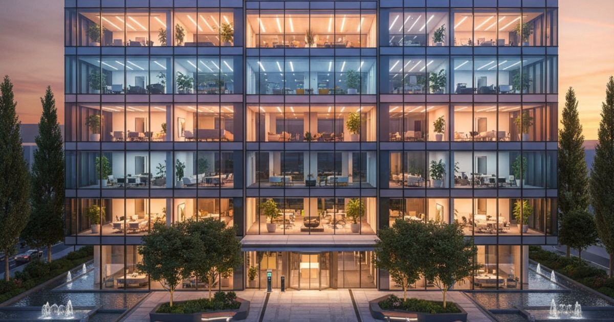 Lợi ích của toà nhà văn phòng 9 tầng hiện đại