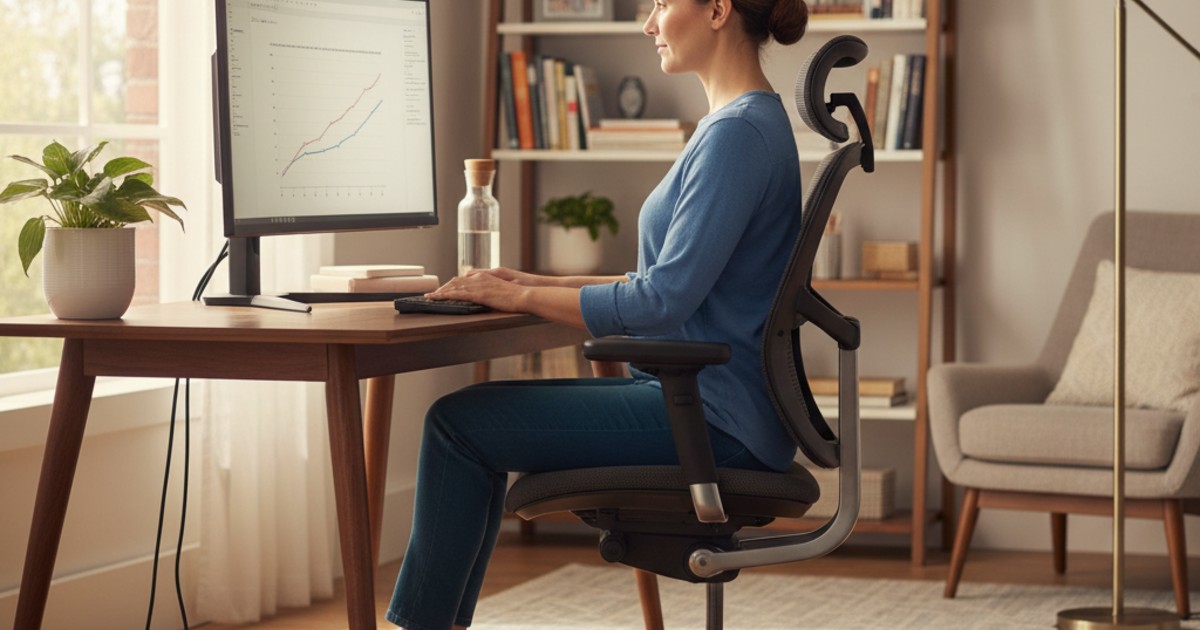 Bí quyết duy trì tư thế ngồi đúng suốt ngày dài