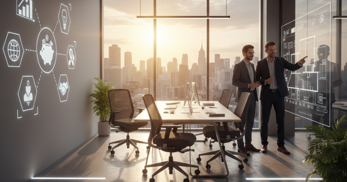 Lợi ích thiết thực của dịch vụ cho thuê văn phòng 50m2