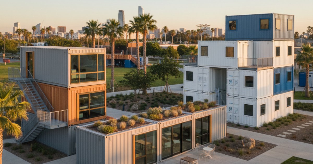 Các loại hình thiết kế container văn phòng phổ biến hiện nay