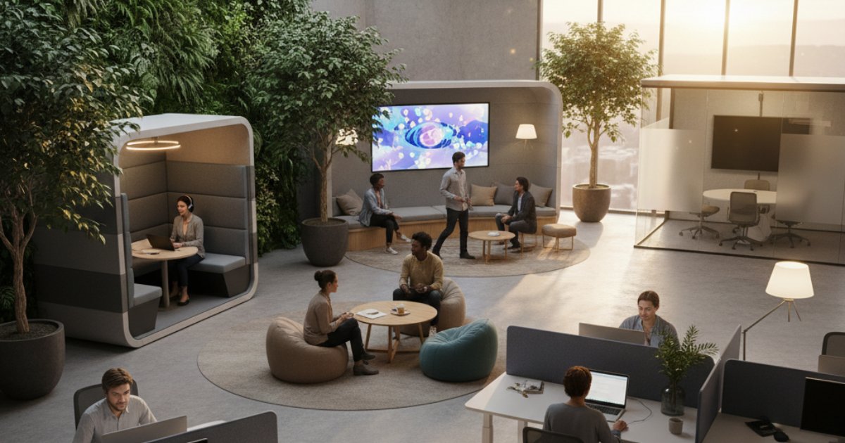 Các xu hướng bố trí mặt bằng văn phòng được ưa chuộng hiện nay