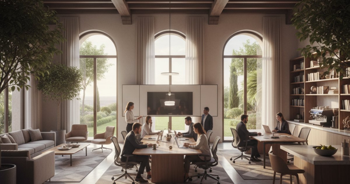 Lợi ích khi chọn dịch vụ cho thuê biệt thự làm văn phòng