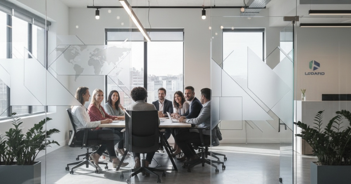 Lợi ích to lớn của việc trang trí kính văn phòng đối với doanh nghiệp