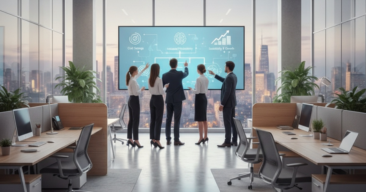 Lợi ích vượt trội khi lựa chọn thuê văn phòng 100m2