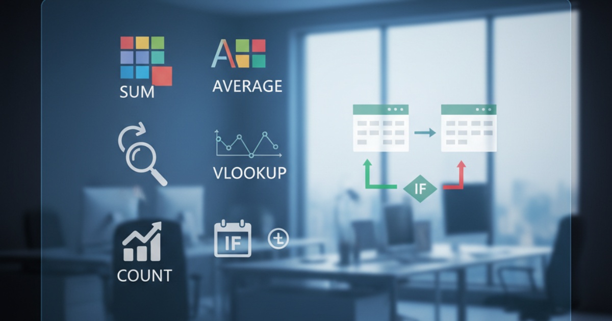 Một số hàm excel cơ bản văn phòng thường dùng nhất