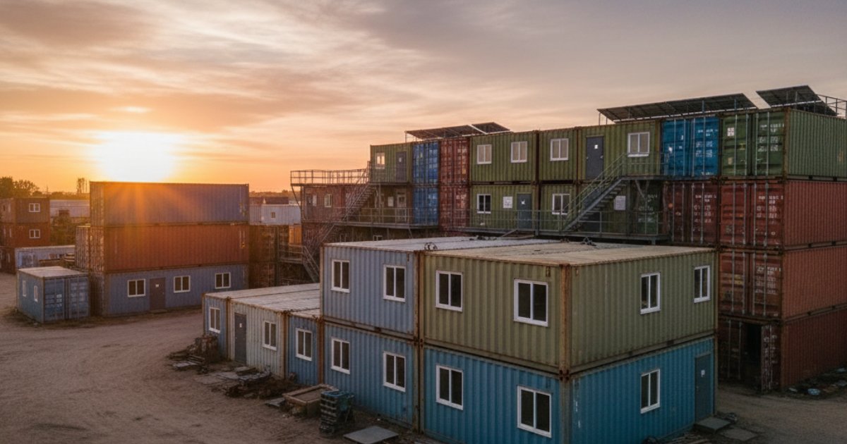 Phân loại kích thước container văn phòng cũ thanh lý thông dụng