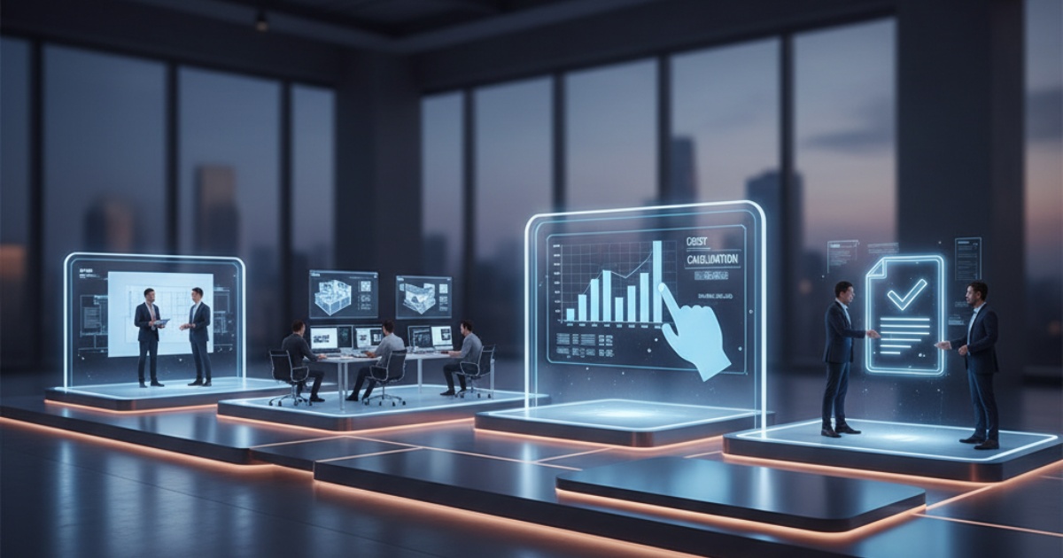 Quy trình nhận báo giá thiết kế nội thất văn phòng chuẩn xác