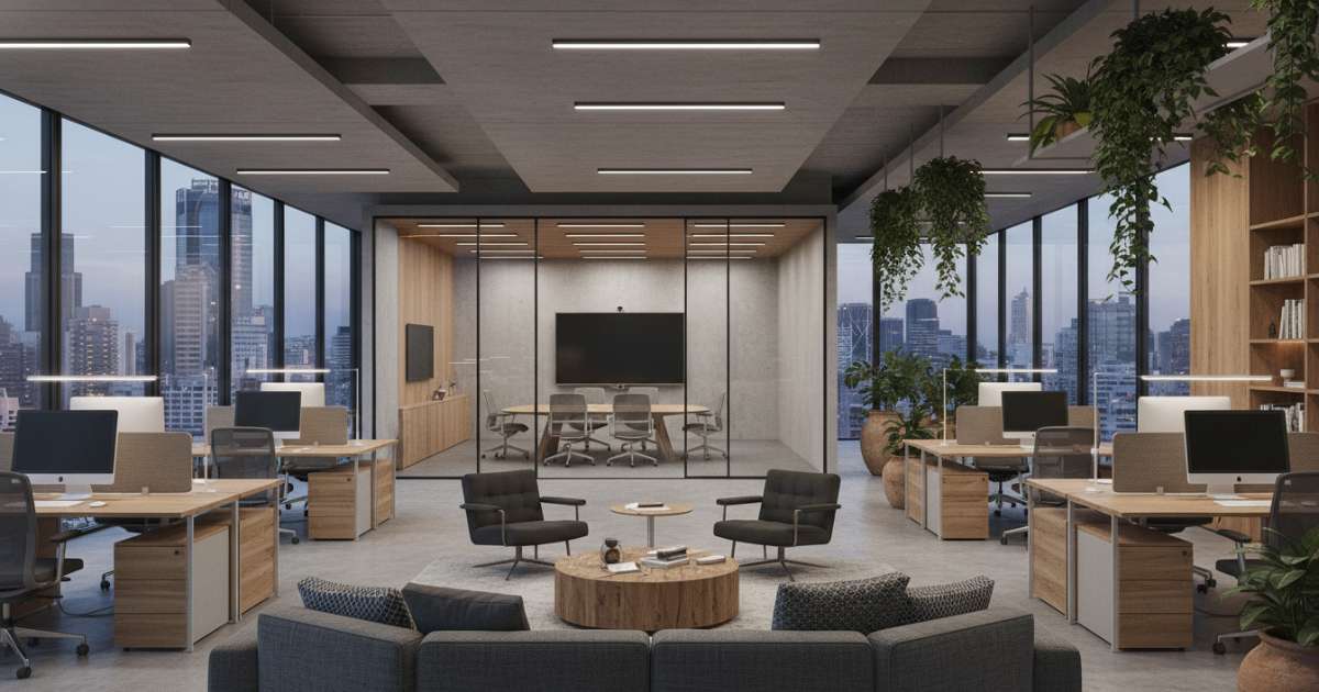 thiết kế văn phòng đại diện 2