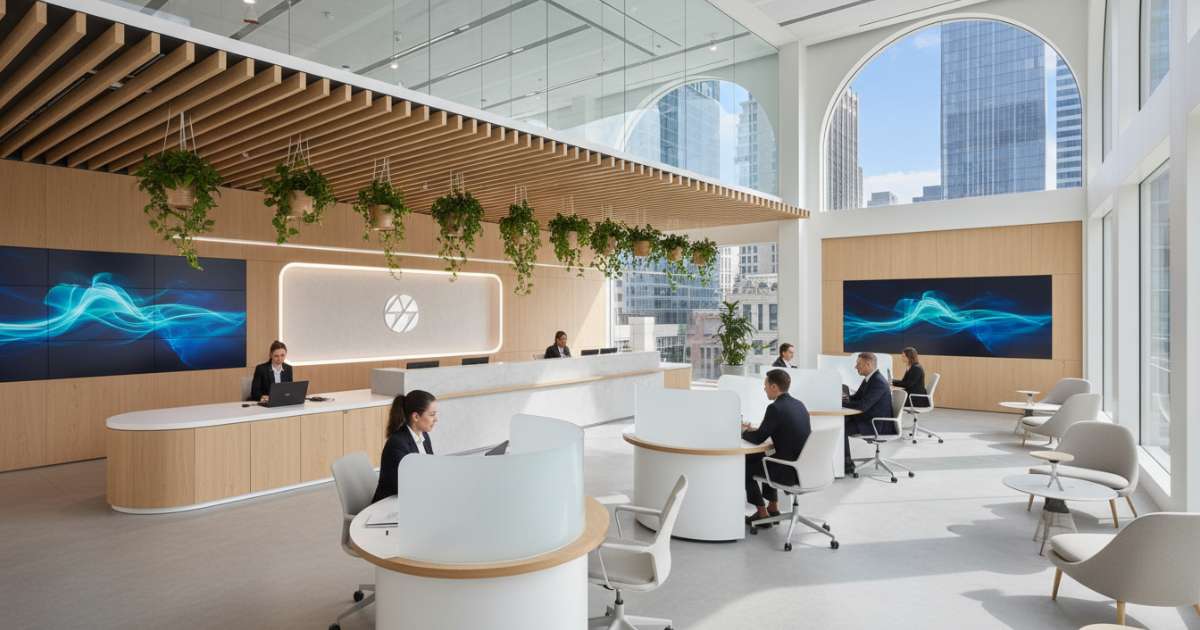 Thiết kế văn phòng giao dịch