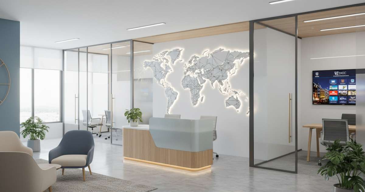 thiết kế văn phòng tư vấn du học