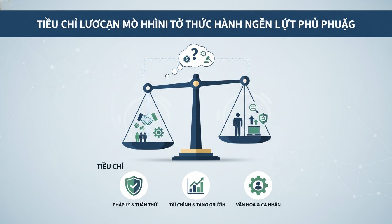 Tiêu chí lựa chọn mô hình tổ chức hành nghề luật phù hợp