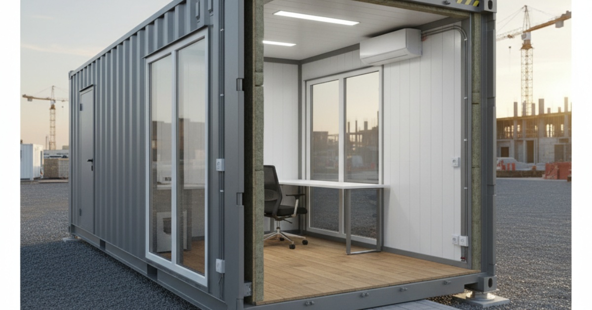 Tiêu chuẩn kỹ thuật của một container văn phòng chất lượng