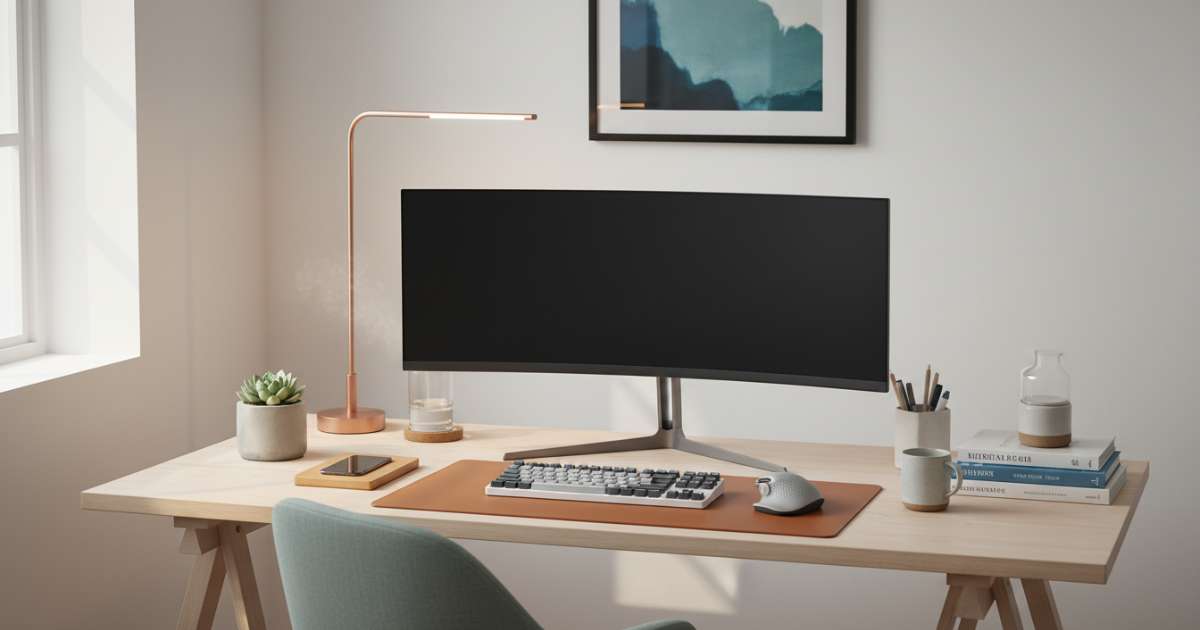 trang trí bàn làm việc văn phòng đẹp 2