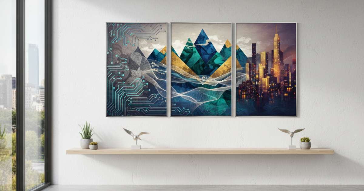 Tranh trang trí văn phòng