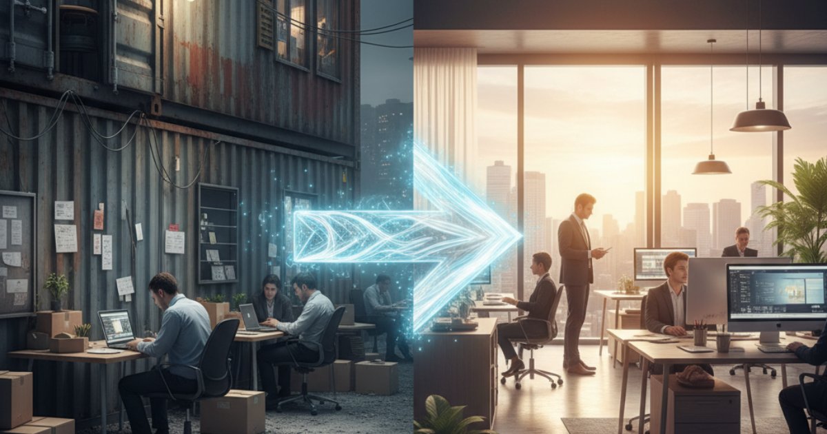 Xu hướng thay đổi từ mua container văn phòng sang thuê văn phòng chuyên nghiệp