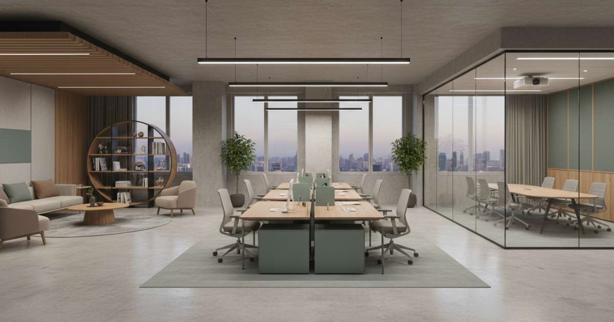 Các hạng mục quan trọng trong thiết kế văn phòng trọn gói