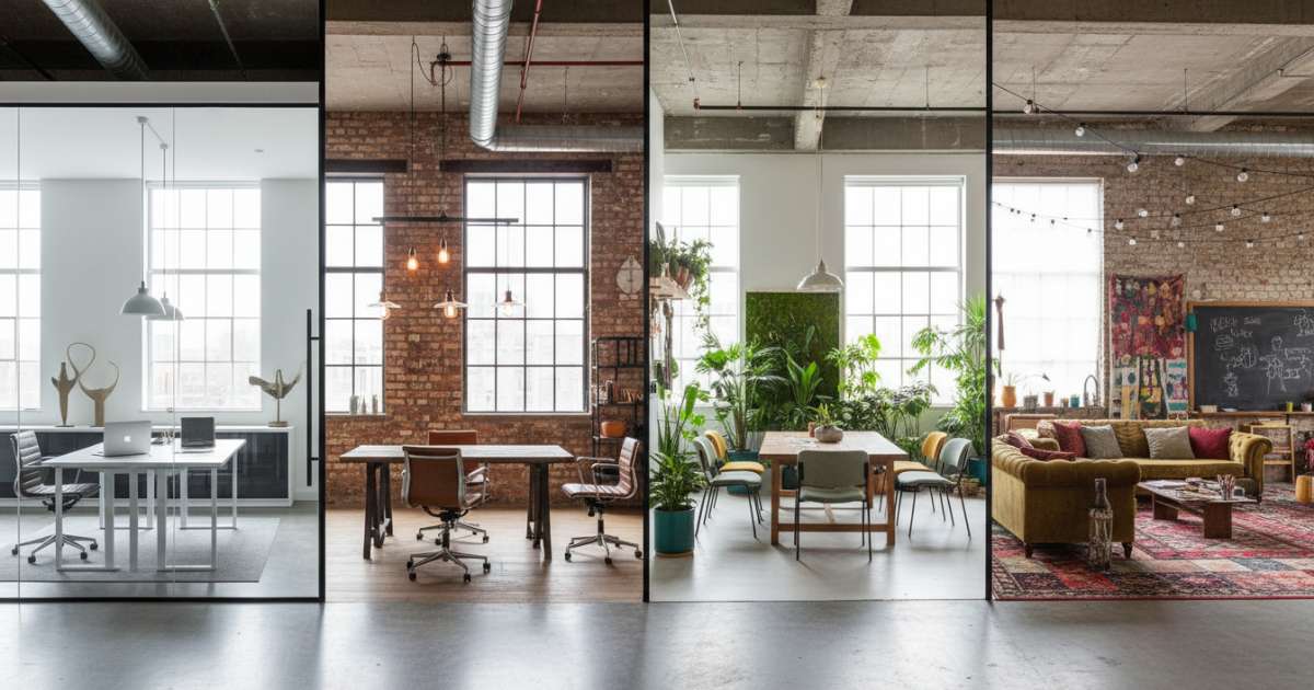 các phong cách thiết kế văn phòng