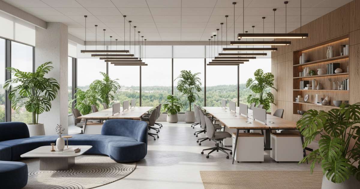 Các xu hướng thiết kế nội thất văn phòng đẹp phổ biến hiện nay