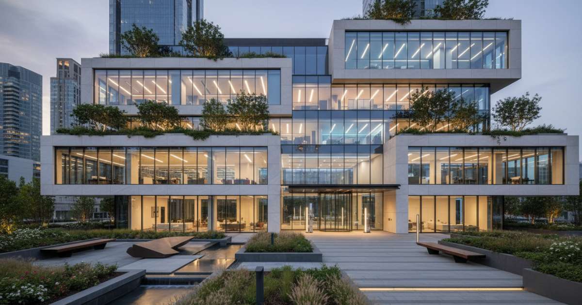 ngoại thất văn phòng