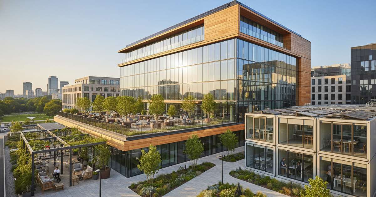 Những xu hướng ngoại thất văn phòng phổ biến hiện nay