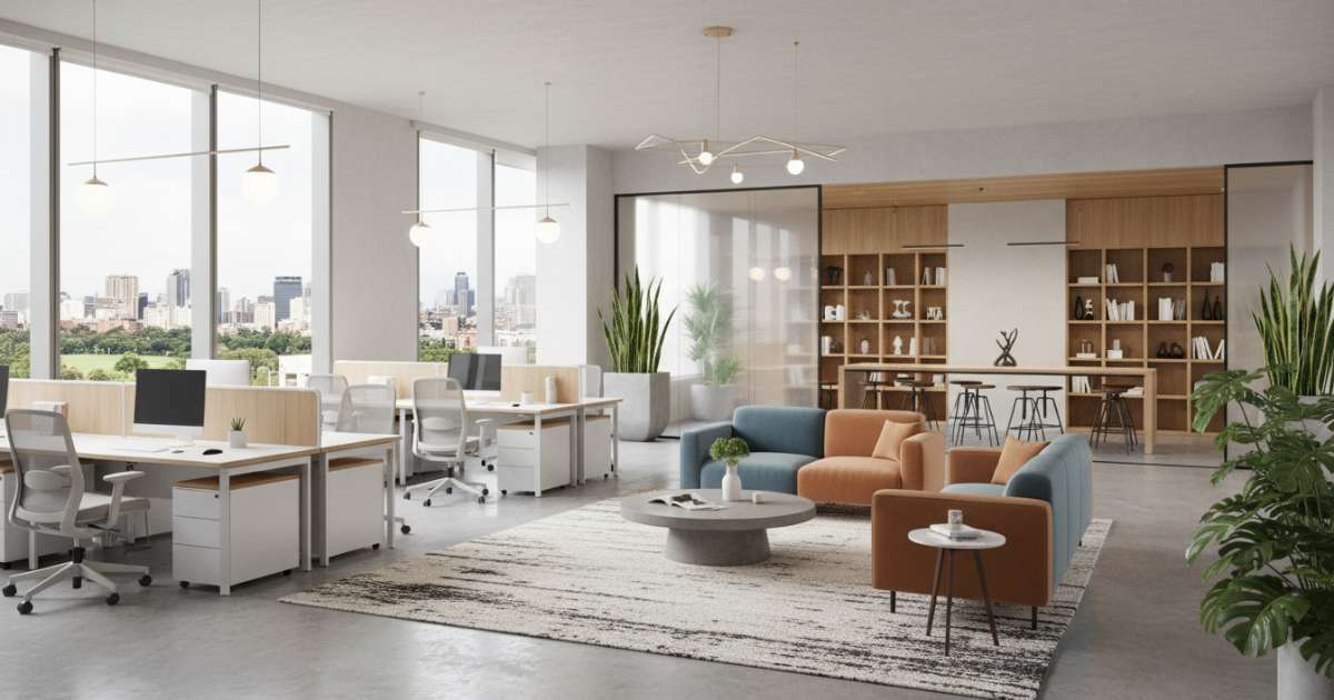 Những xu hướng thiết kế nội thất văn phòng hiện đại nổi bật