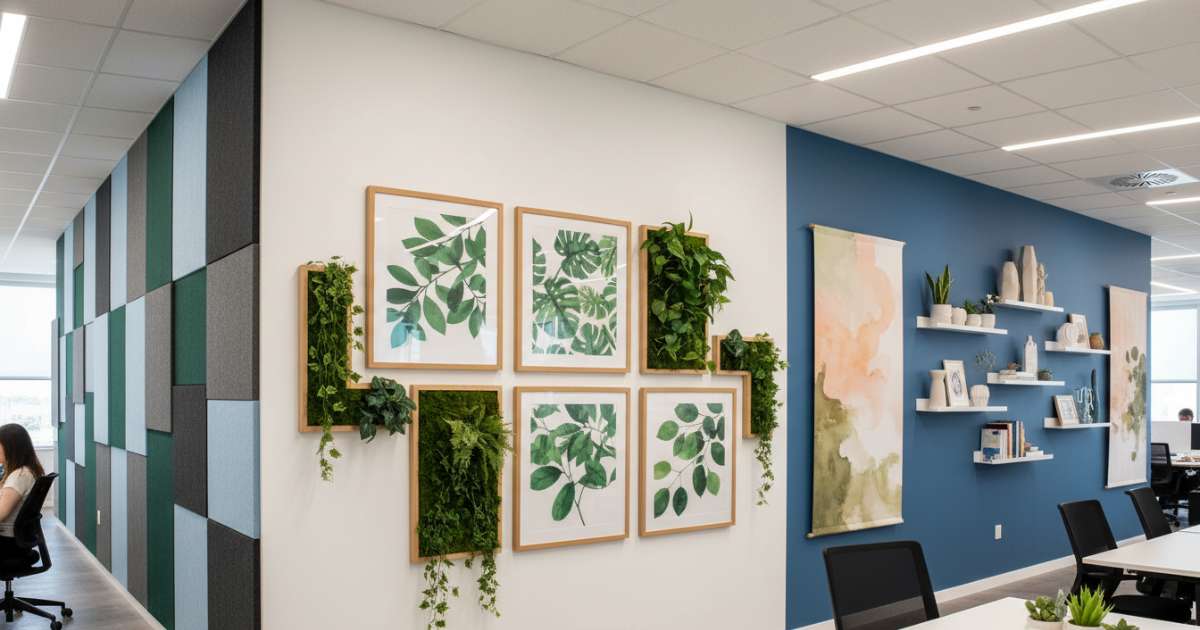 Những xu hướng trang trí tường văn phòng làm việc phổ biến hiện nay