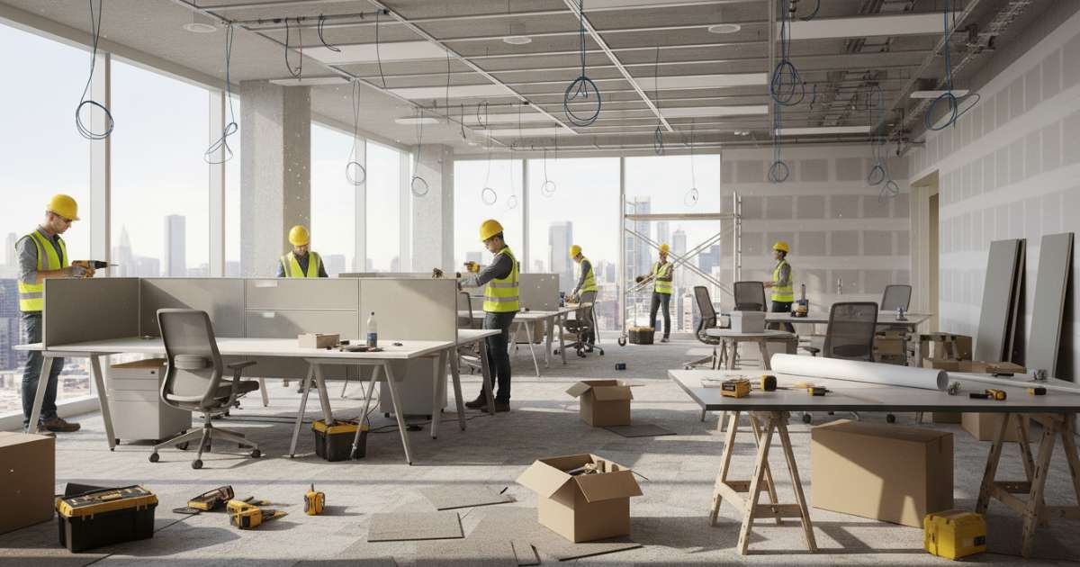 thi công nội thất văn phòng