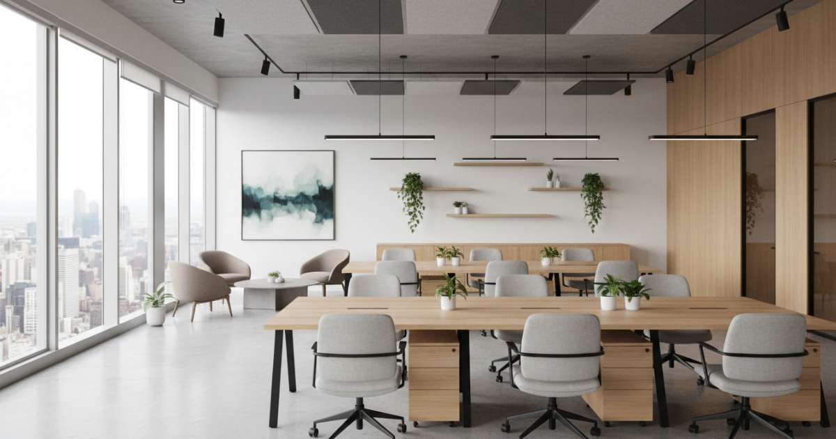 thiết kế nội thất văn phòng