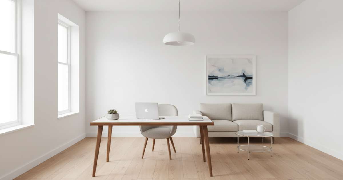 thiết kế văn phòng đơn giản